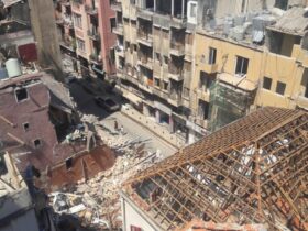 La devastación en Beirut después de la explosión del 4 de agosto de 2020. Crédito: Roula Akiki
