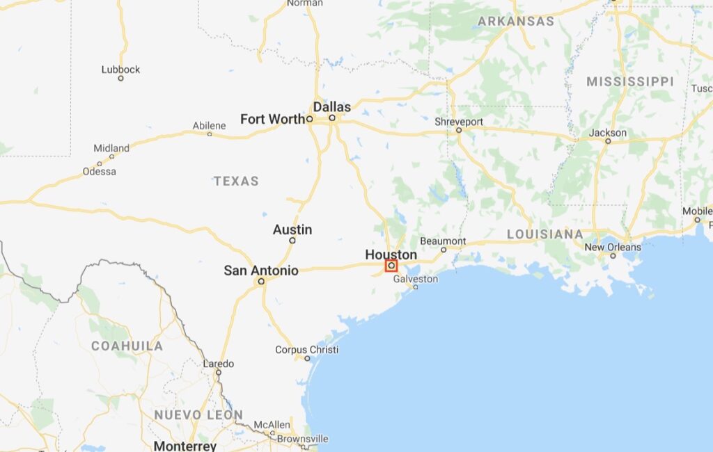 Dos hermanas misioneras se están recuperando en un hospital de Houston luego de haber sido apuñaladas en un apartamento. Crédito: Google Maps